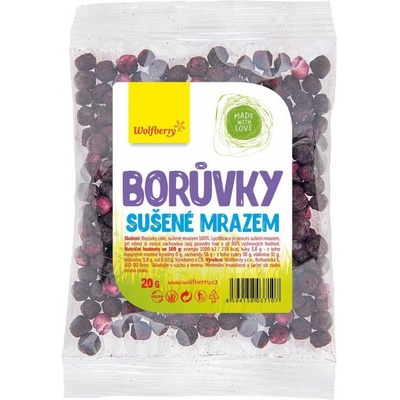 Wolfberry Čučoriedky sušené mrazom 20 g