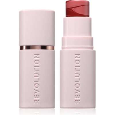 Revolution Skin Silk Blush Stick кремообразен руж в стик цвят Sundown Spice 4.5 гр