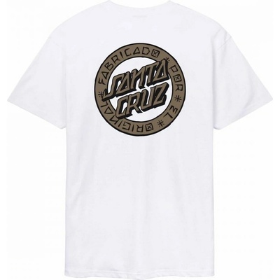 Santa Cruz tričko Loco Dot T-Shirt White