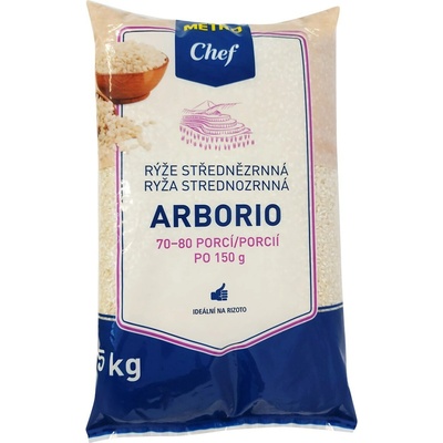 Metro Chef ryža Arborio 5 kg