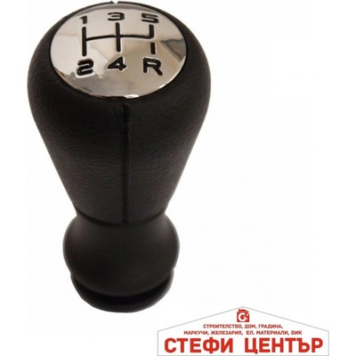 Paolo Топка скоростен лост съвместима с Peugeot 106/206/306/406/107/207/307/407 - 5 скорости Никел (5884)