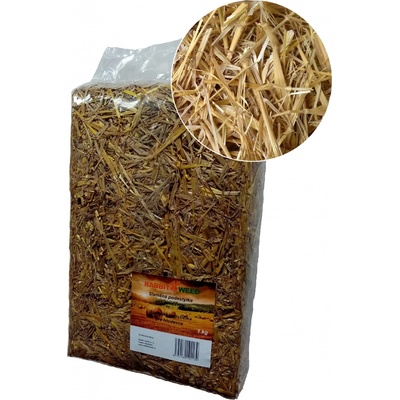 Rabbit&Weed Slaměná podestýlka 1 kg
