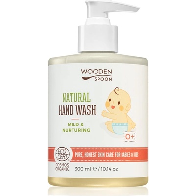 Wooden Spoon Natural нежен течен сапун за ръце за деца 300ml