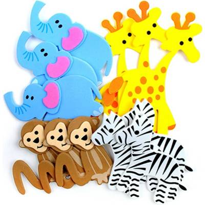 dpCraft Pěnové 3D samolepky safari 12 ks KSPI 345