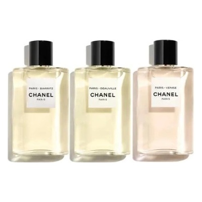 Chanel Les Eaux de Chanel Le Voyage (Deauville + Venise + Biarritz) EDT 3 x 50 ml darčeková sada