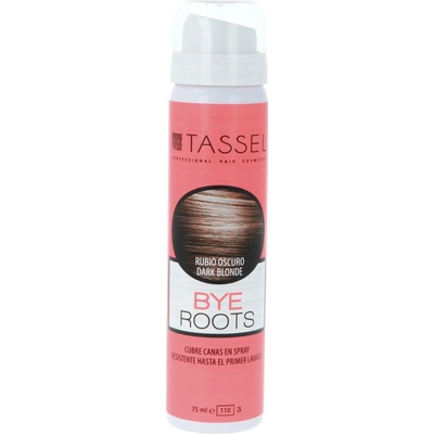 Sprej na zakrytie odrastov Tassel Cosmetics Bye Roots - 75 ml, tmavá blond (07277/66)