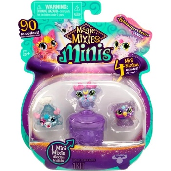 TM Toys Magic Mixies Sada figurek Minis Series 4 v kombinaci s kotlíkem