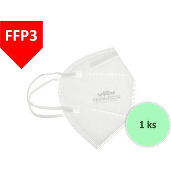 WOOW respirátor FFP3 protective mask 1 ks
