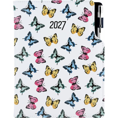 Design A5 denní 2027 Motýli