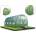 Bestent Оранжерия 2, 5x4м с UV защита PROFI Garden (TUN3069)