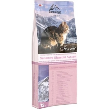 Image 1 of Carpathian Pet Food Carpathian Premium Cat Sensitive Digestive System - суха храна за пораснали котки от всички породи с пилешко месо, 12 кг - Украйна
