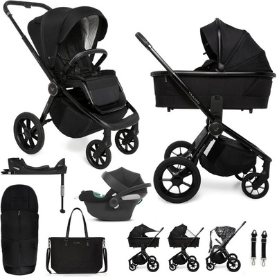 MUUVO kombinovaný Quick SE 2 Chromium black set 2v1 + CYBEX Aton B2 i-Size + základňa 2024