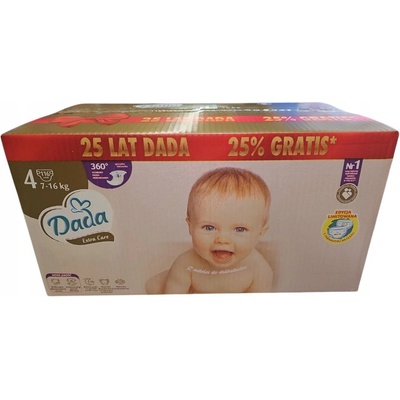 Dada Extra Care 4 MAXI 7-18 kg 116 ks