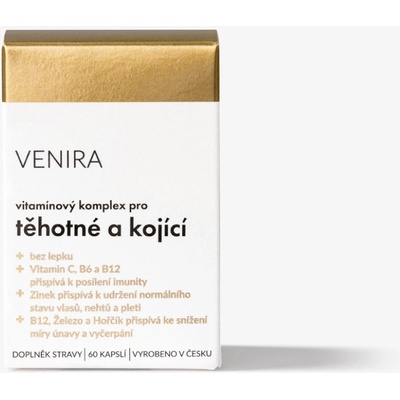 Venira vitamínový komplex pro těhotné a kojící ženy 60 kapslí