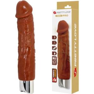  Реалистичен пенис вибратор с релефни вени, 23, 8см. - Pretty Love Pro (D-246087)