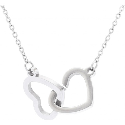 Bangles.cz Řetízek two hearts 684