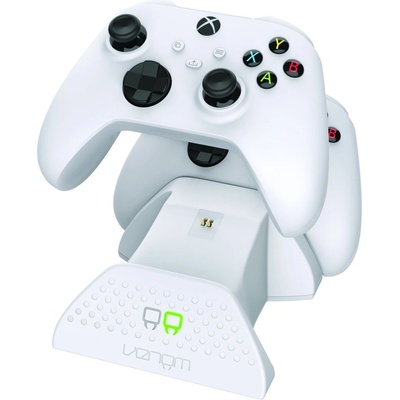 VENOM VS2871 Xbox Series S/X & One White Twin Docking Station + 2 baterie – Zbozi.Blesk.cz