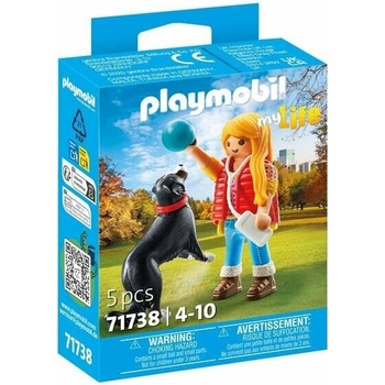 Playmobil 71738 Žena s bernským salašníckym psom