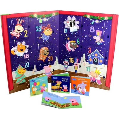 Fragment Peppa Pig Velký Adventný kalendár CZ verzia