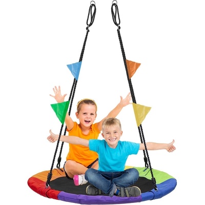 Bauerkraft Záhradná hojdačka bocianie hniezdo XL 100 cm 150 kg multicolor
