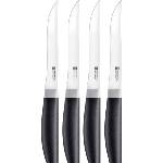 ZWILLING Ножове за пържоли Now S 12 см черни 4 бр (54549-004-0)