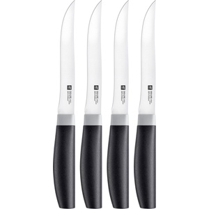 ZWILLING Ножове за пържоли Now S 12 см черни 4 бр (54549-004-0)