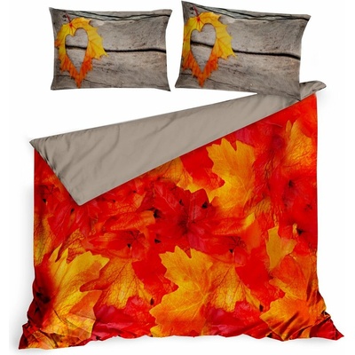 Gipetex Natural Dream 3D talianská obliečka bavlna Jeseň 200x220 2x70x90
