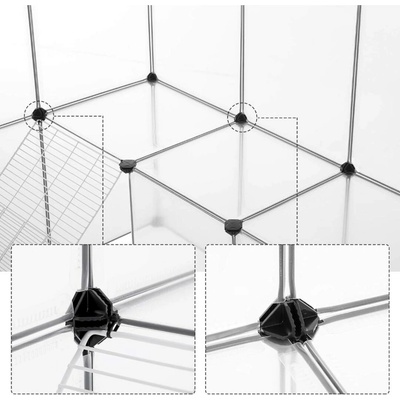 Trixie Prodlužovací sada pro 62460 bílá kov 35 x 35 cm, 4 panely – Zboží Mobilmania