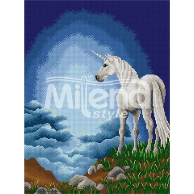Milena Style Еднорог - гоблен със схема конци Ariadna 1: 1