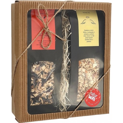 Naturway Dárková krabička bylinných čajů Nebe peklo 250 g