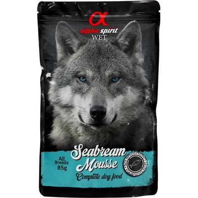 Alpha Spirit Dog Jemná pena z pražmy 85 g