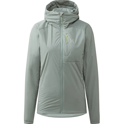 Haglöfs Дамско водоустойчиво яке Haglöfs Women's L. I. M Mimic Barrier Hood Synthetic jacket - Dew Green (102-5069-0113)