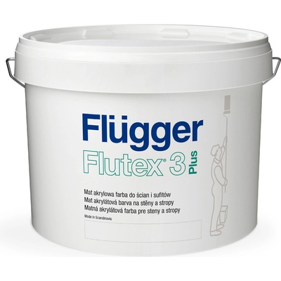 Flügger FLUTEX 3 PLUS bílý 2,8L