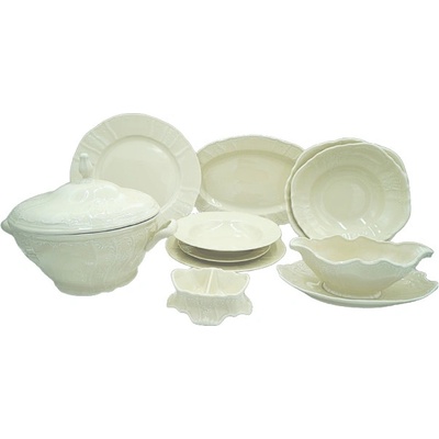 Thun BERNADOTTE Ivory Porcelánová Jídelní spr. 25 dílů Slonová kost