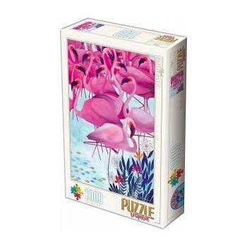 D-Toys Puzzle 1000 Andrea Kurti, Flamingos