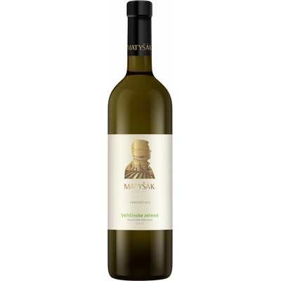 Matyšák Prediction Veltlínske zelené 2020 12,5% 0,75 l (čistá fľaša)