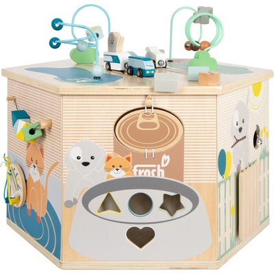 small foot Motorická interaktívna kocka Pets XXL - II. trieda