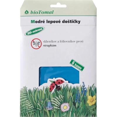 Lepové doštičky modré biotomal 1 bal. - 6ks