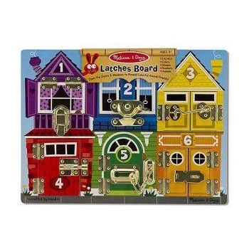 Melissa & Doug Активити играчка - Дървен борд с ключалки 13785 Melissa and Doug, 000772137850