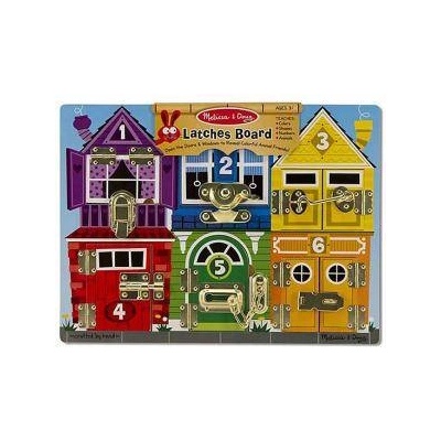 Melissa & Doug Активити играчка - Дървен борд с ключалки 13785 Melissa and Doug, 000772137850