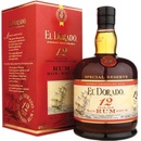 Rumy El Dorado Rum 12y 40% 0,7 l (kartón)