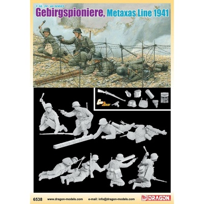 Dragon models Gebirgspioniere Metaxas Line 1941 1:35