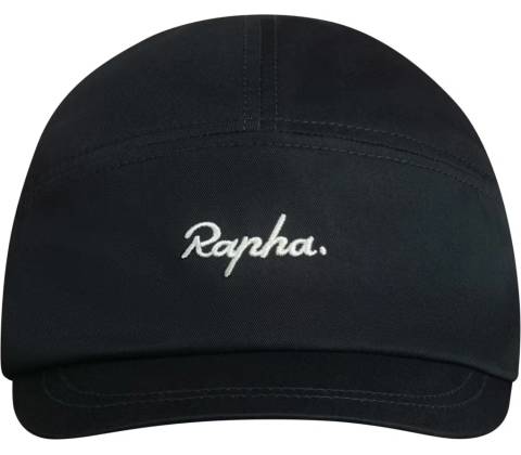 Rapha Logo Cap BLACK/WHITE
