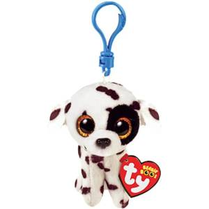 Ty As Company Ty Beanie Boos Dog Luther Spotted 8.5cm (1607-35254)