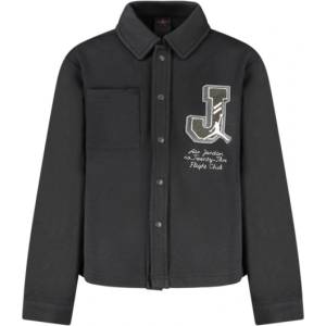 Nike Суичър с цип за мъже jordan, Размер 10-12a, Цвят Черен (95d700_neblack)