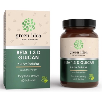 Green idea Beta glucan hliva ustricová 60 kapsúl
