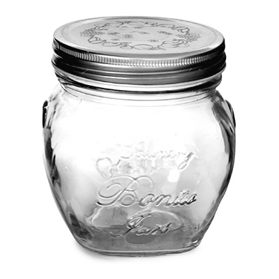 Bormioli rocco Sc-Стъклен буркан с винтова капачка 520мл. (02-0006-11-bj) (010371)