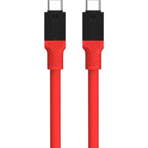 Tactical Fat Man кабел USB - C / USB - C - 1м - Червен KP31176