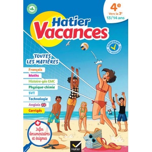 Cahier de vacances 2023 de la 4e vers la 3e | Jean-Pierre Bureau, Caroline Bureau, Sylvie Collard, Laurent Dedryver, Caroline Le Gouil, Sébastien Lenglet (2023)