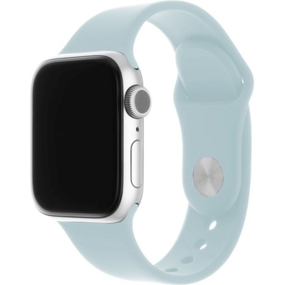 FIXED Silicone Strap na Apple Watch 38/40/41 mm , světle tyrkysový FIXSST-434-LGTU
